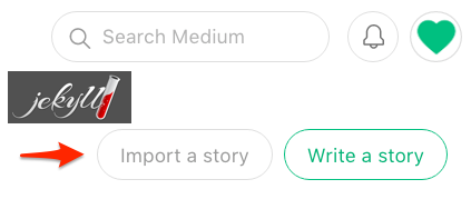 How to crosspost article from jekyll to medium